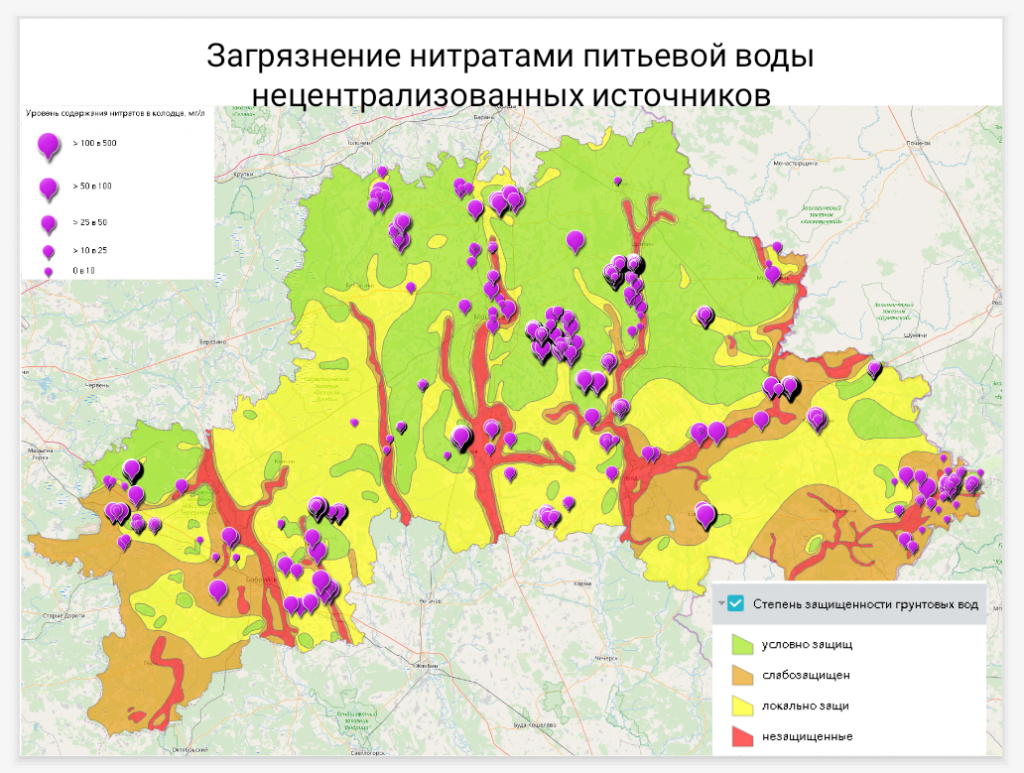 В Могилевской области заработали интерактивные карты экологического благополучия