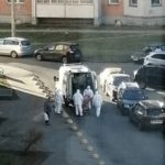 В Могилёве скорая госпитализировала двух жителей с подозрением на коронавирус (видео)