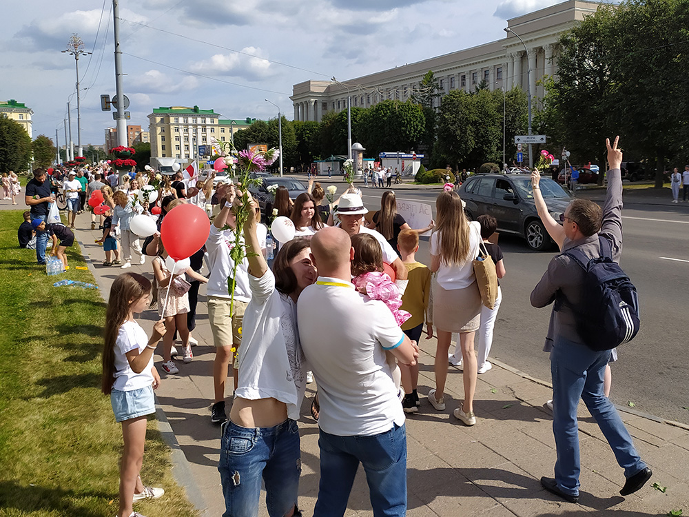 Магілёў за перамены і супраць гвалту (Відэа)