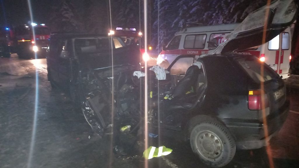 В ДТП под Могилевом пострадало пять  человек (Фото)