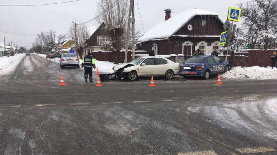 В Бобруйске в ДТП получила травму женщина