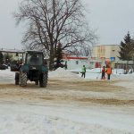 Трудовые подвиги “в борьбе со снежной стихией” быховских газетчиков и коммунальников