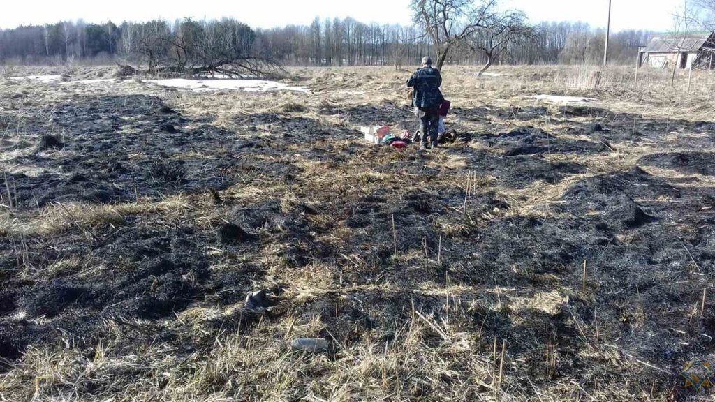 Житель Могилева палил сухую траву на даче в Чаусском районе – погиб от ожогов (Видео)