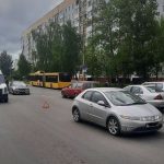 В Могилеве на пешеходном переходе Honda Civic сбила подростка