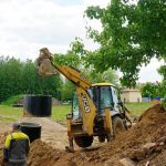 В Могилеве продолжается реконструкция стадиона бывшего завода искусственного волокна