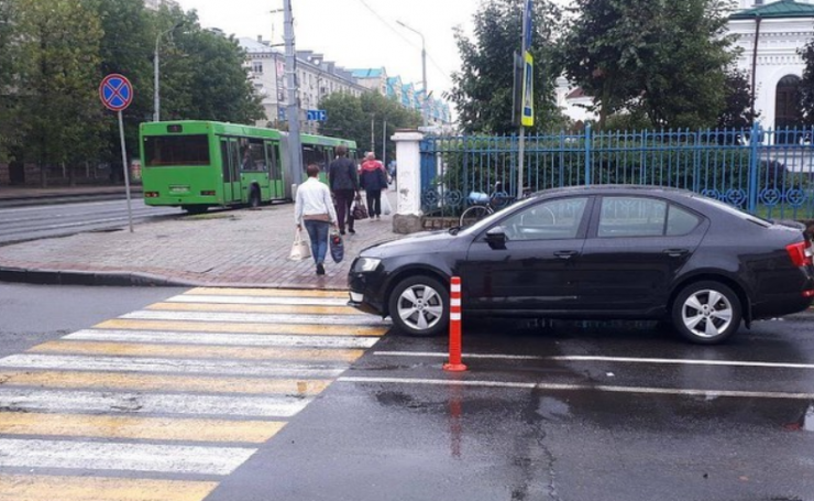 В Могилеве на Первомайской сбили пенсионера